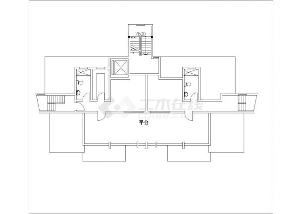 住宅设计_某地大型小区建筑设计CAD图-图一