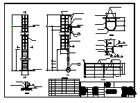 300m3-IC反应罐详细加工施工图纸（IC厌氧反应器工艺图）_图1