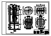 300m3-IC反应罐详细加工施工图纸（IC厌氧反应器工艺图）-图二