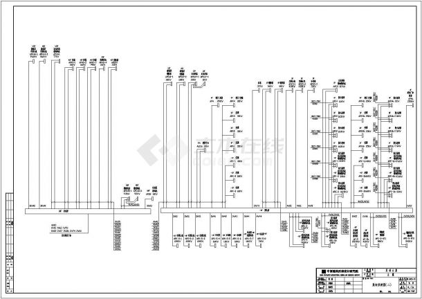 重庆某四十二层国际城电气施工图11-图一