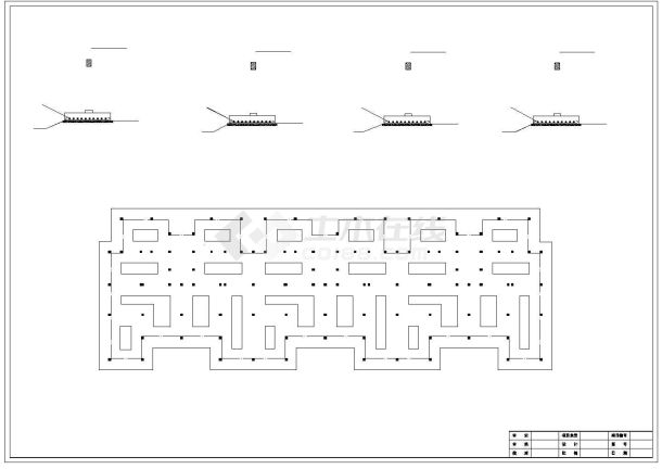 【6层】3329平米六层砖混住宅楼（计算书、建筑、结构图）.dwg-图二