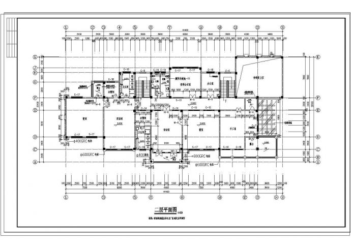 某精品幼儿园二层砖混结构教学楼设计cad全套建筑施工图（甲级院设计）_图1