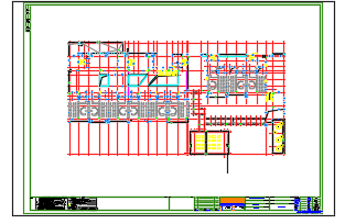 9794平方米凤栖园幼儿园建筑设计施工cad图，共二十一张-图一