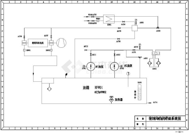 经典锅炉工程设计cad系统图图集（31个CAD文件）-图二