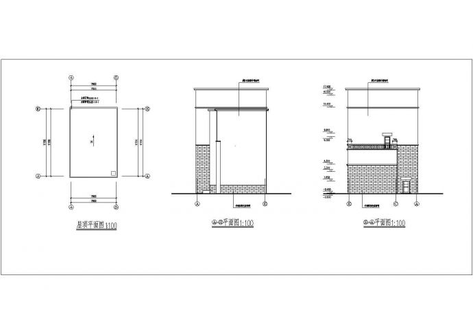 某高校女生宿舍楼整套建筑CAD施工设计图纸_图1