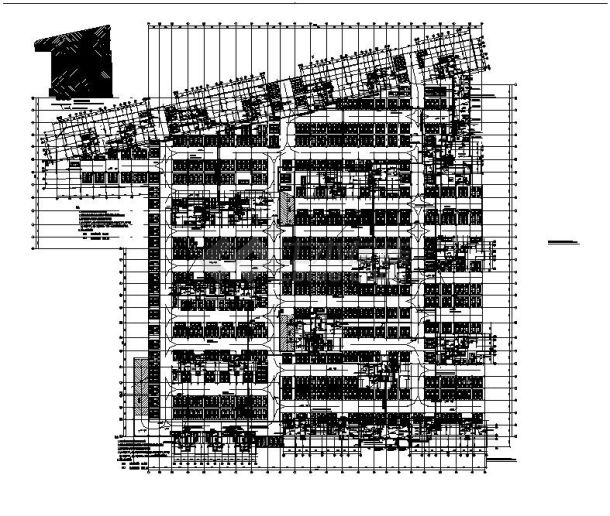 南昌某住宅地下车库电气设计图纸-图二