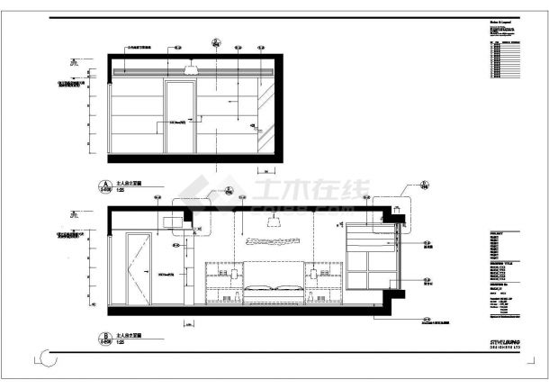 某城市世纪花园小区多层住宅楼室内装修设计cad全套施工图（含效果图）-图二