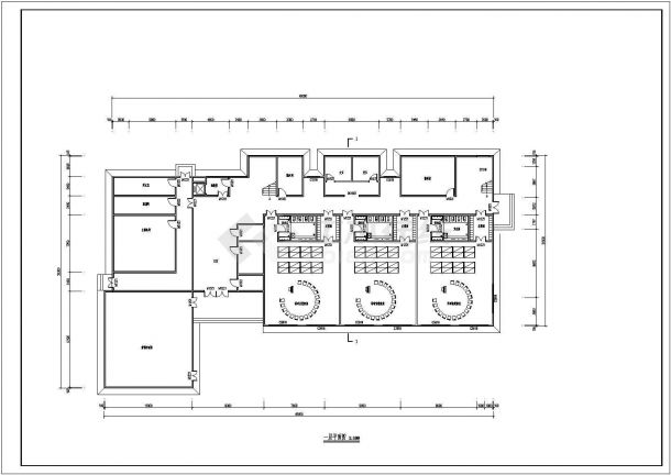 九班幼儿园建筑设计两个方案SU模型（CAD+SU）-图二