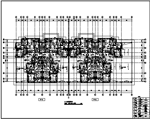 土木工程毕业设计_十八层商业住宅楼建筑施工cad图(带计算书，毕业设计)-图一