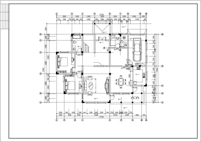 某市两层欧式别墅设计装修整套CAD图纸_图1