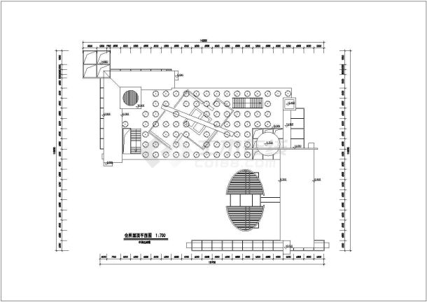 苏州某2层4026.3平米会所建筑全套设计图(含平立剖)-图二