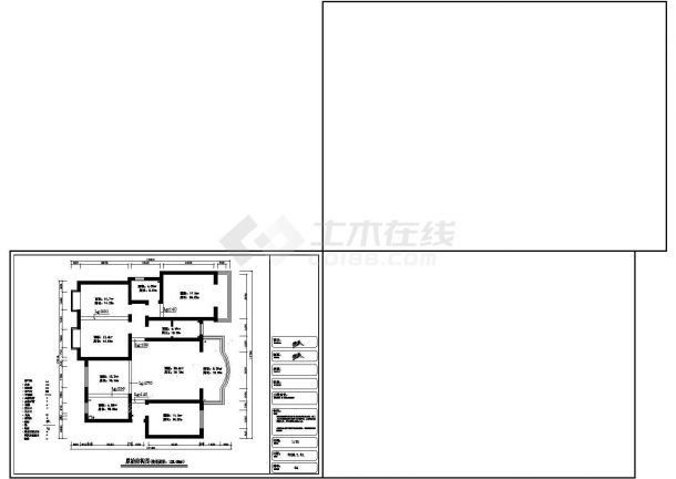中式风格多层别墅楼全套装修施工设计图(附效果图)-图一