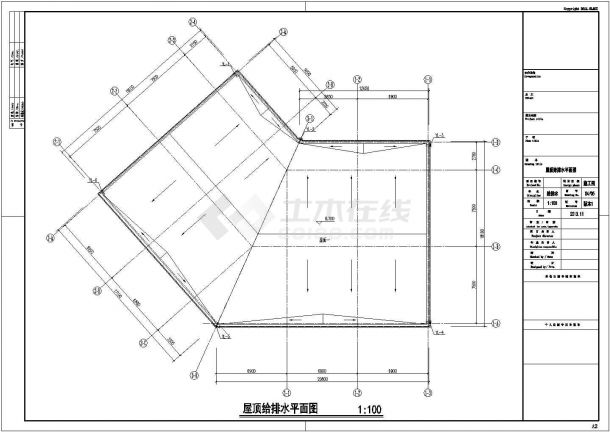 [安徽]某三十层层一类住宅给排水施工图纸cad图纸-图二