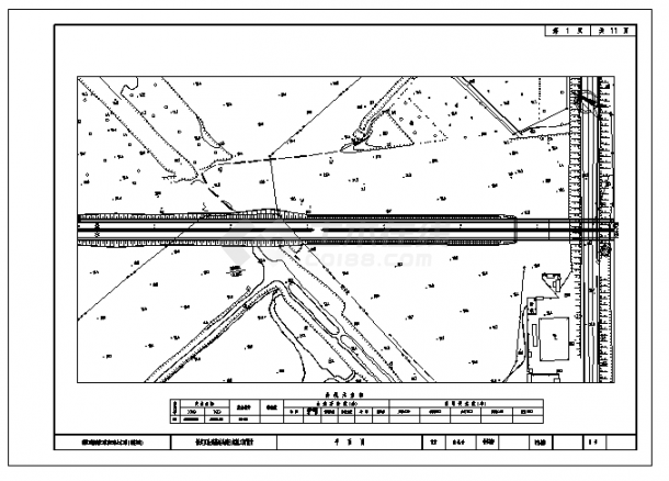 土木工程毕业设计_7039米长高速公路设计cad图(含计算书，毕业设计)-图二