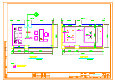 董事长办公室和会议室装修CAD施工图纸_图1
