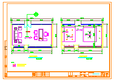董事长办公室和会议室装修CAD施工图纸