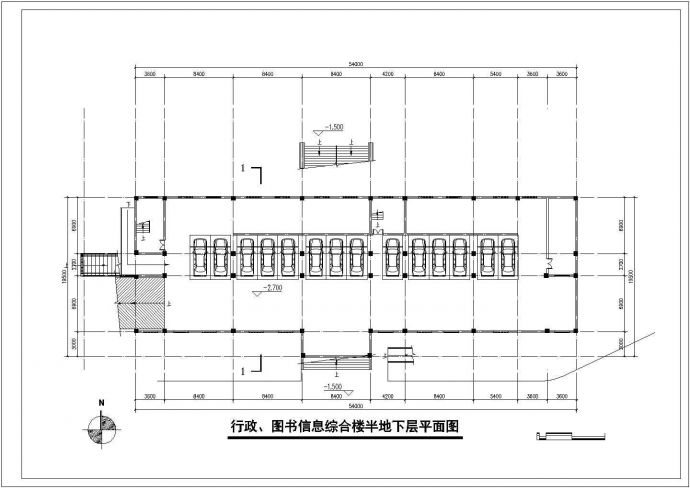 某新农村希望小学建筑设计施工方案CAD图_图1