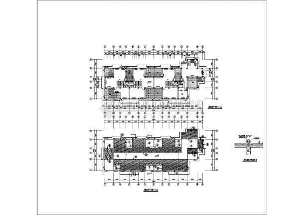 【苏州】农村某社区联建房全套建筑施工设计cad图-图一