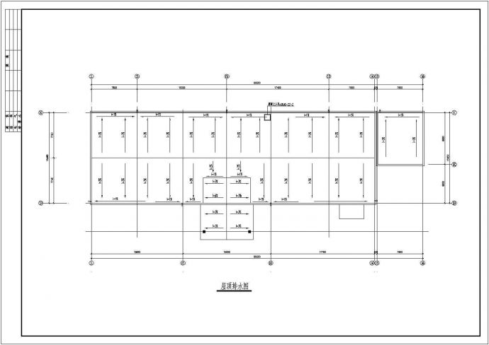 药浴中心设计_二层药浴中心建筑施工CAD图_图1