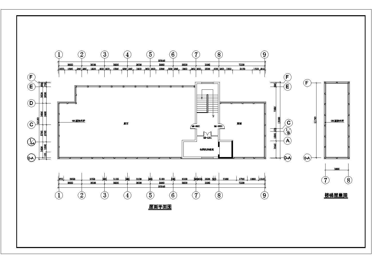 宏声大酒店包间全套建筑结构cad图(含总平面布置图)