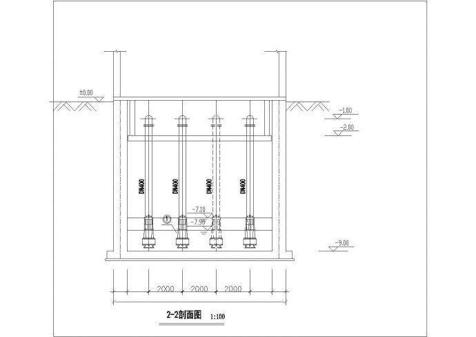 某污水处理厂及配套管网工程设计图_图1