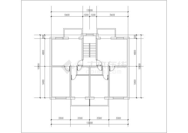 温州市广赛花园小区经典热门的平面户型设计CAD图纸（共11张）-图二