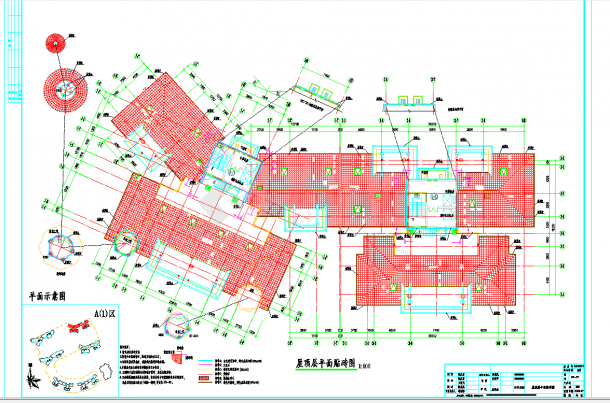 某地广州市某高档花园A1区12栋贴砖饰面住宅楼CAD施工图纸-图二