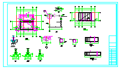 经典公共旱厕结构施工cad设计图纸_图1