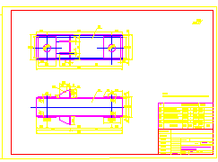 某闸门工程整套设计CAD施工图纸_图1