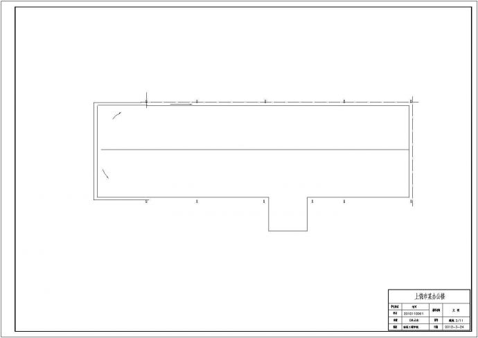 【6层】5810平米钢框架结构办公楼毕业设计（含计算书，建筑结构图）_图1
