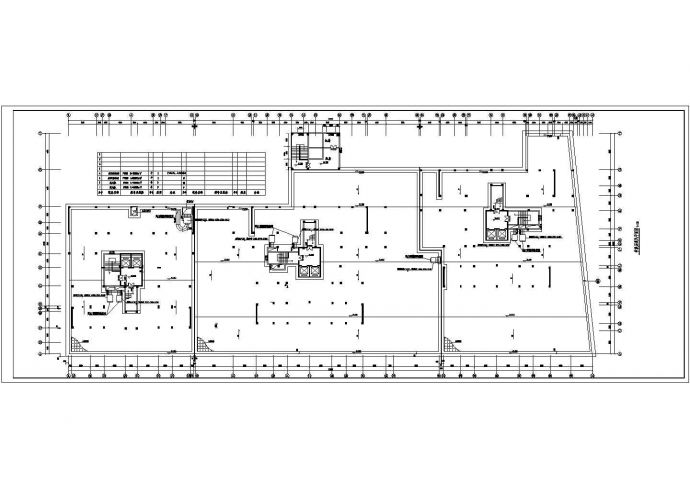 [广西]某商业广场商住楼空调通风防排烟系统设计施工图（中央集中式空调）_图1