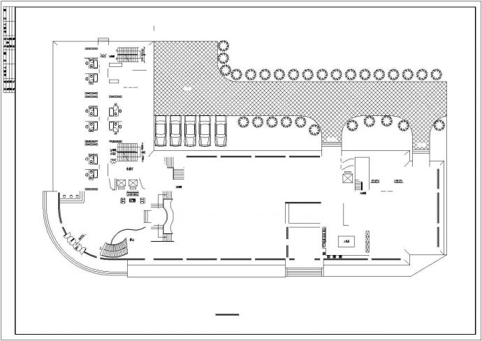 酒店设计_十二层酒店建筑方案设计CAD图_图1