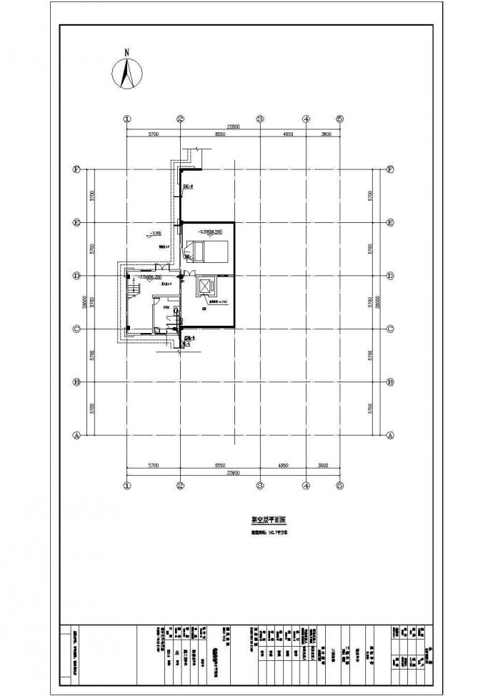 [湖南]宿舍楼及食堂建筑给排水施工图cad图纸_图1