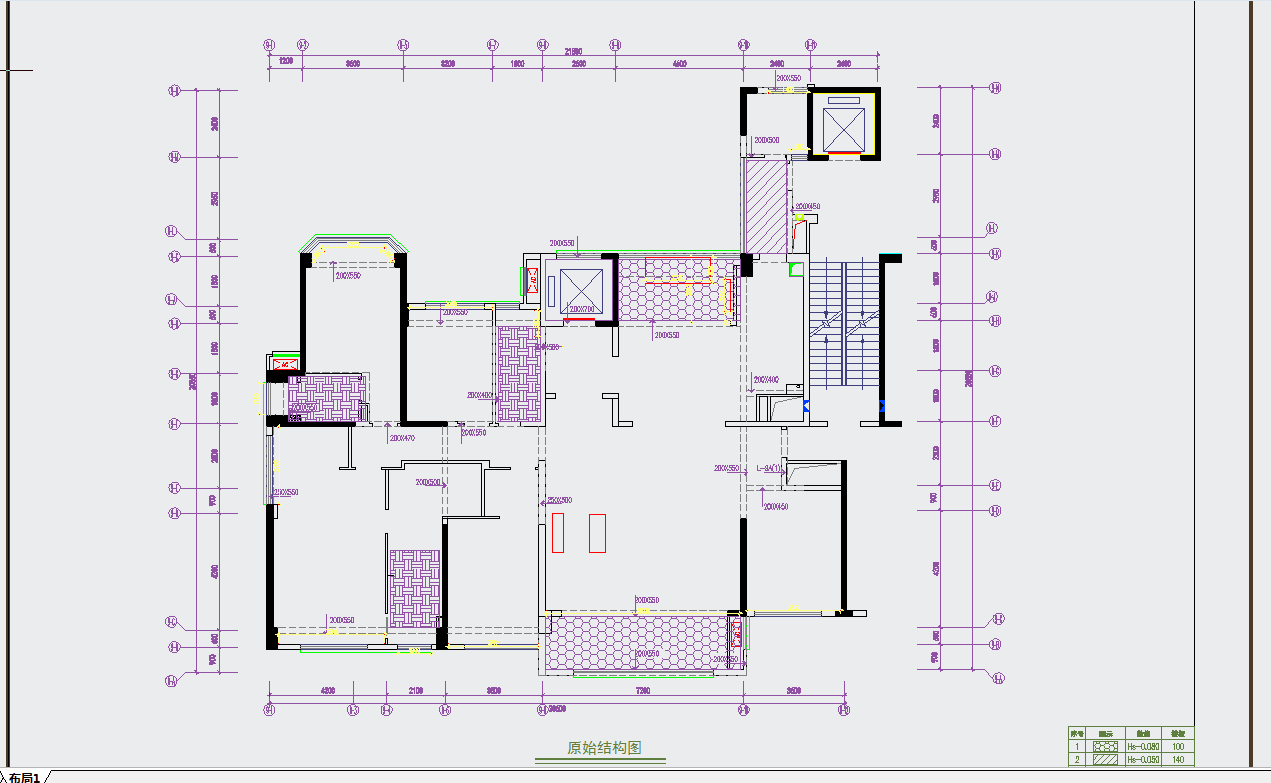 某地古典邂逅现代的高端住宅室内设计施工图CAD图纸