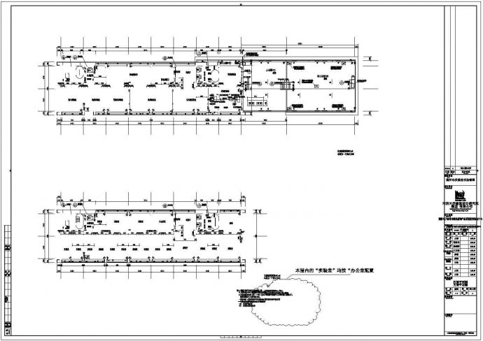 某地下一层地上十层框架结构综合办公楼设计cad全套建筑施工图（含设计说明，含结构设计，含给排水设计，含暖通设计，含电气设计）_图1