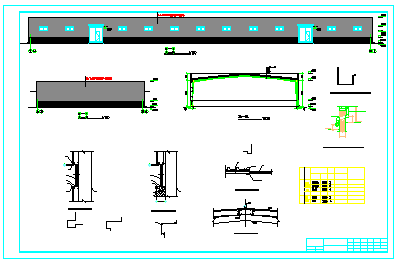 24_78米单层钢结构厂房施工建筑和结构图纸-图二