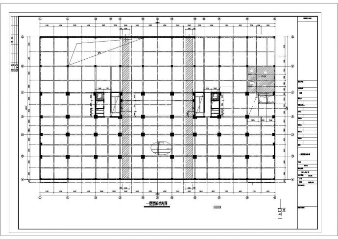 20层框支剪力墙结构商住楼设计建筑结构施工cad图，共二十一张_图1