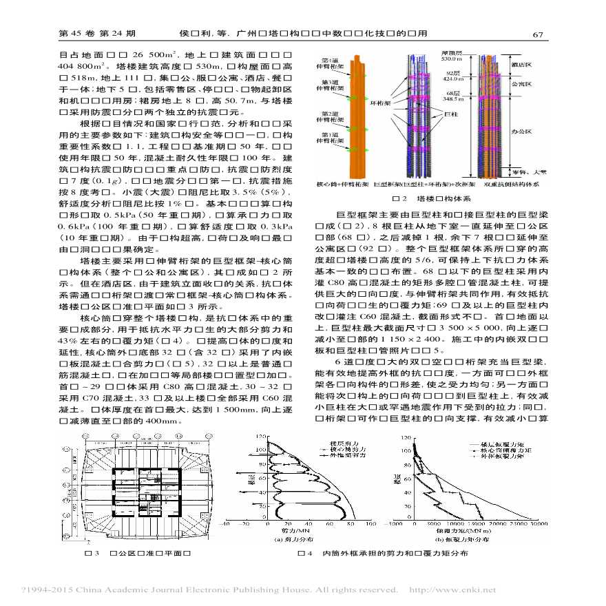 广州东塔结构设计中数值优化技术的应用侯胜利-图二
