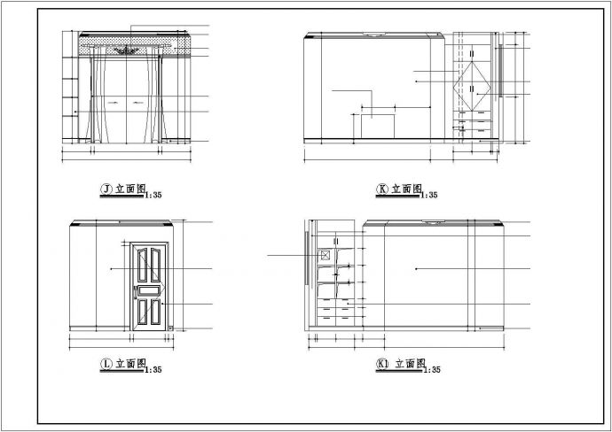农民豪华住宅装修CAD方案图_图1