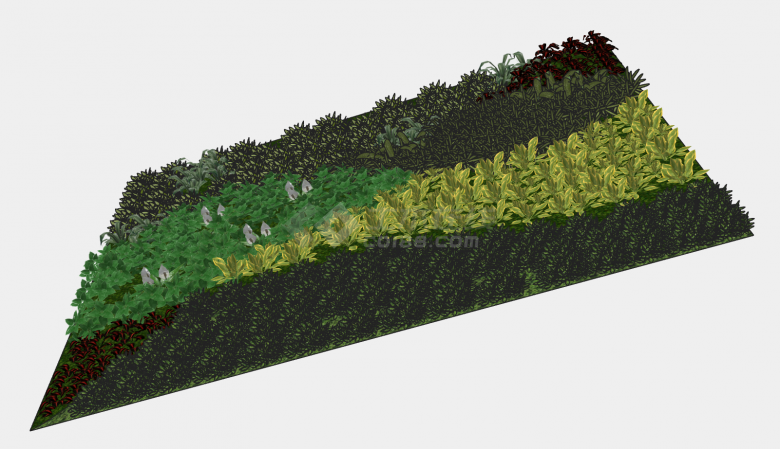 公园景观垂直绿化 su模型-图一