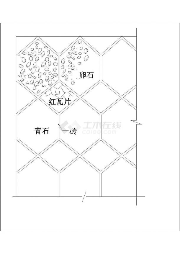 中式别墅经典筑常用中式地花大样设计CAD图纸（99张）-图一