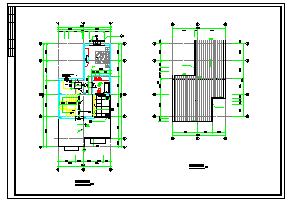 广东省某地三层别墅建筑设计施工图纸（含设计说明）-图二