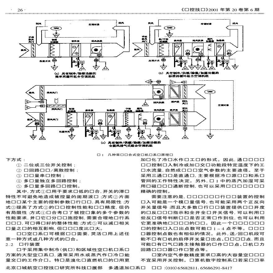 智能建筑空调机组监控技术及其系统结构-图二