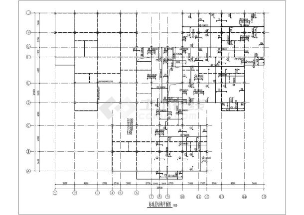 【10层】15120平米半地下室地上10层钢框架住宅（计算书、建筑、结构图）-图一