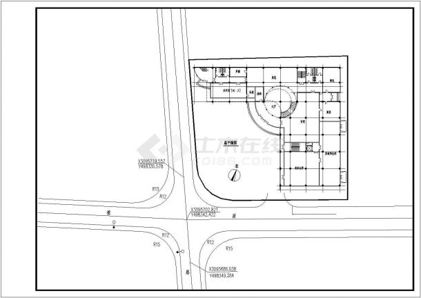 厂房设计_某地区厂房建筑详细设计方案施工全套CAD图纸-图二