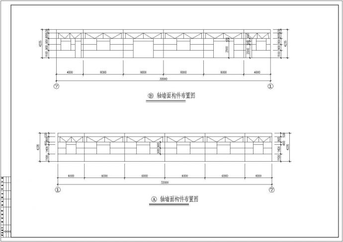 某地区工地临时建筑详细设计方案施工CAD图纸_图1