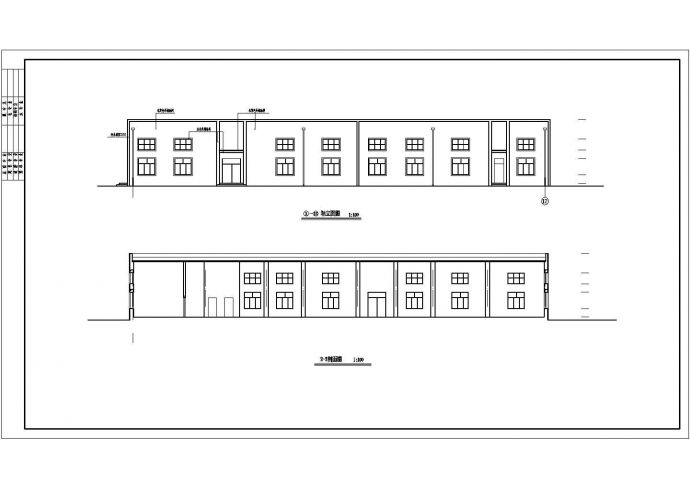 某地区换热站建筑详细设计方案施工CAD图纸_图1