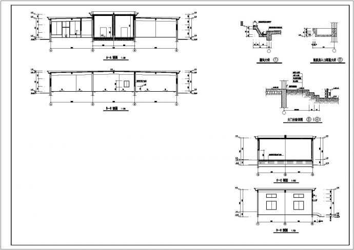 厂房设计_某地区冷库厂房建筑详细设计方案施工CAD图纸_图1