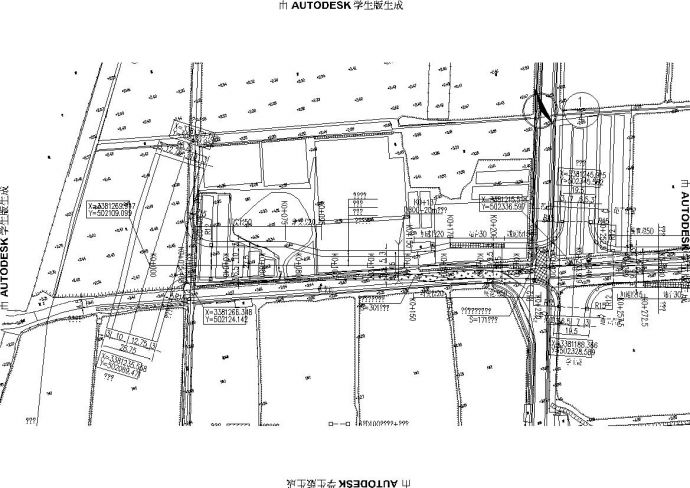 秋南街市政道路系统结构施工图_图1