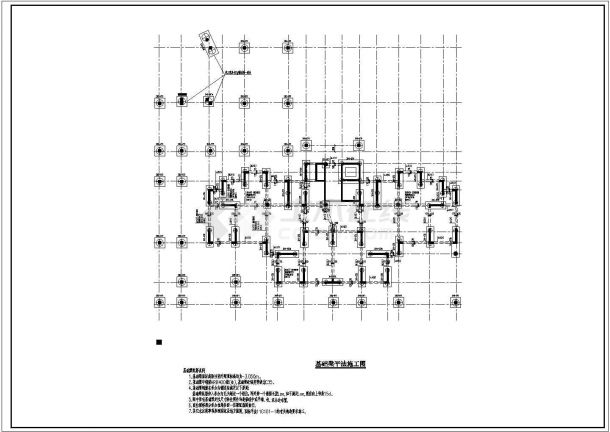 [湖北]15层剪力墙结构住宅楼结构施工图（CAD、29张已修改）-图一